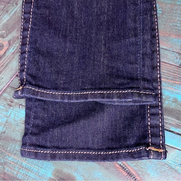 True Religion Straight Leg Dark Wash Jeans Size 26 - Picture 7 of 16